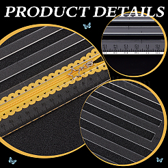1Pc Acrylic Zipper Quilting Templates&nbsp;DIY-MA0007-26