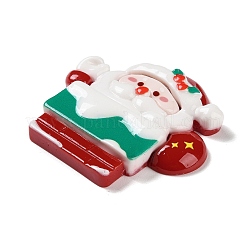 Christmas Theme Opaque Resin Cabochons&nbsp;RESI-F053-A01