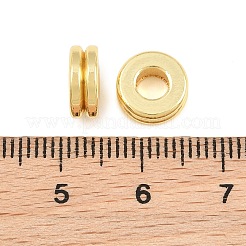 Brass European Beads&nbsp;KK-CBA4154-02G