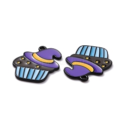 Halloween Alloy Enamel Pendant&nbsp;ENAM-B047-05EB