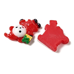Christmas Theme Opaque Resin Decoden Cabochons&nbsp;RESI-H164-04