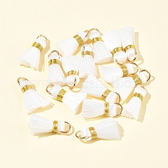 20Pcs Handmade Polycotton(Polyester Cotton) Tassel Decorations&nbsp;FIND-FS0003-27G