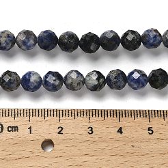 Natural Sodalite Beads Strands&nbsp;LS-G-RM2025-A19-7mm