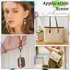 800Pcs 2 Styles Cross Theme Acrylic Beads&nbsp;MACR-PA0001-45C