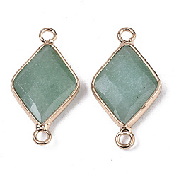 Natural Green Aventurine Links Connectors&nbsp;G-S359-107G