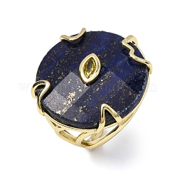 Natural Lapis Lazuli Cuff Rings&nbsp;GG-CBA5FCC-02G-10