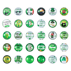 Glass Irish Cabochons&nbsp;GGLA-PH0006-01A