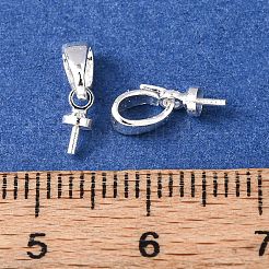 Brass Pendant Bails&nbsp;KK-C157-58S