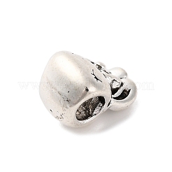 Tibetan Style Alloy European Beads&nbsp;TIBE-M004-02AS