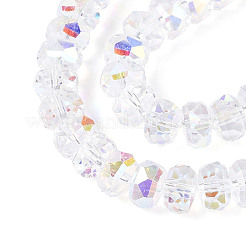 Electroplate Glass Beads Strands&nbsp;EGLA-T021-20A