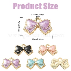 30Pcs Alloy Enamel Pendants&nbsp;ENAM-YW0006-09