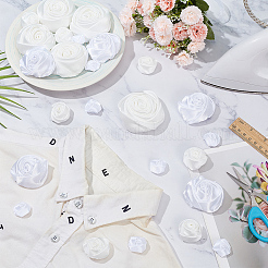 26Pcs 4 Style Satin Cloth Ornament Accessories&nbsp;FIND-WR0011-22A
