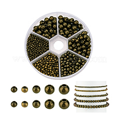 Brass Spacer Beads&nbsp;KK-PH0036-61AB