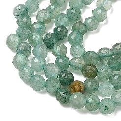 Natural Green Strawberry Quartz Beads Strands&nbsp;GG-NH0019-A01-6mm