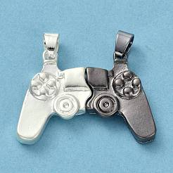 Alloy Magnetic Friendship Controller Necklace Set&nbsp;PALLOY-D204-01BS