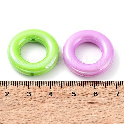UV Plating Opaque Acrylic Beads&nbsp;X-OACR-Z013-29