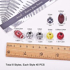 Craft Style Acrylic Beads&nbsp;MACR-PH0001-12