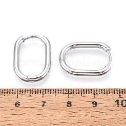 304 Stainless Steel Hoop Earrings&nbsp;X-STAS-T074-29P