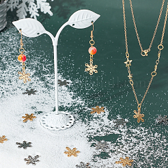 16Pcs 2 Colors 201 Stainless Steel Pendants&nbsp;STAS-DC0007-66