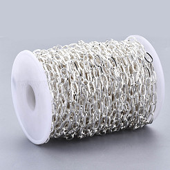 304 Stainless Steel Paperclip Chains&nbsp;CHS-N001-13S