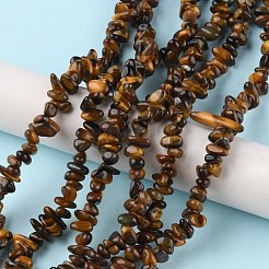 Natural Tiger Eye Beads Strands&nbsp;G-G0003-B22