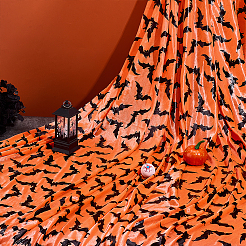 Halloween Theme Polyester Mesh Fabric&nbsp;DIY-WH0622-366