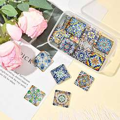 1 Bag Glass Cabochons&nbsp;GGLA-FS0001-19B