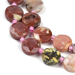 Natural Plum Blossom Jasper Beads Strands&nbsp;G-C116-A16-01