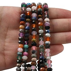 Natural Mixed Gemstone Bead Strands&nbsp;G-D344-A31