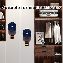 2Pcs Plastic Baseball Cap Storage Rack&nbsp;ODIS-WH0030-350