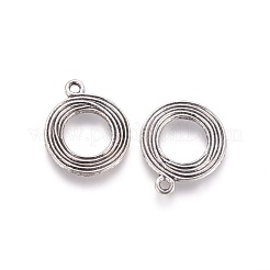 Tibetan Style Alloy Toggle Clasps&nbsp;TIBE-L003-015AS