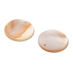 Natural White Shell Mother of Pearl Shell Pendants&nbsp;SSHEL-D080