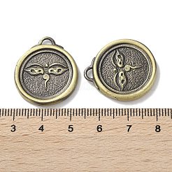 Tibetan Style Brass Pendants&nbsp;KK-M284-26AB