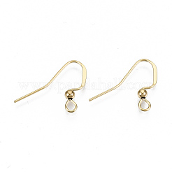 304 Stainless Steel Earring Hooks&nbsp;STAS-N092-104G-NR