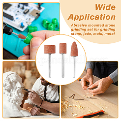 60Pcs 3 Style Aluminium Oxide Abrasive Sanding Drill Bit for Rotary Tool Accessories&nbsp;TOOL-DC0001-08