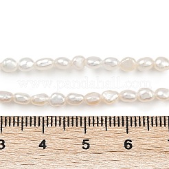 Natural Cultured Freshwater Pearl Beads Strands&nbsp;PEAR-P064-20D-01A