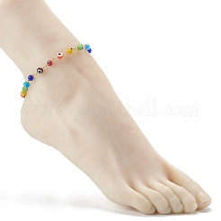 Brass Curb Chains Anklets&nbsp;AJEW-AN00448