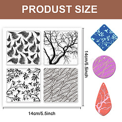 Silicone Clay Texture Mat&nbsp;AJEW-WH0447-048