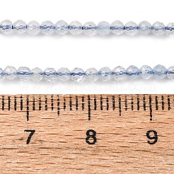 Natural Aquamarine Beads Strands&nbsp;G-F509-02-2mm