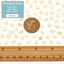 Brass Cabochons&nbsp;KK-OC0001-38C