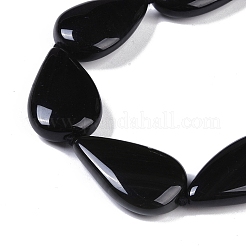 Natural Black Gemstone Beads Strands&nbsp;G-Q164-B01-01