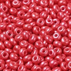 Baking Paint Luster Glass Seed Beads&nbsp;SEED-B001-04A-04