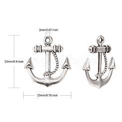 Tibetan Style Alloy Pendants&nbsp;LF0835Y