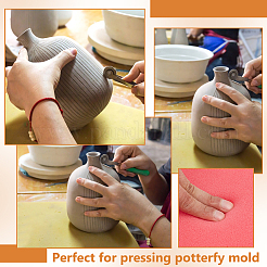 Round Pottery Foam Pad&nbsp;AJEW-WH0434-87B