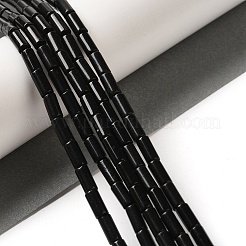 Natural Black Stone Beads Strands&nbsp;G-B091-A16-01