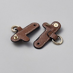 Adjustable D Ring PU Leather Bag Clasps&nbsp;DIY-WH0671-223