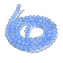 Imitation Jade Electroplate Glass Beads Strands&nbsp;EGLA-A039-J4mm-L04