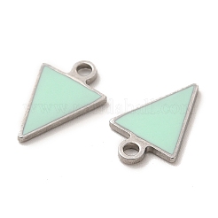 304 Stainless Steel Enamel Pendants&nbsp;STAS-M308-15P-01