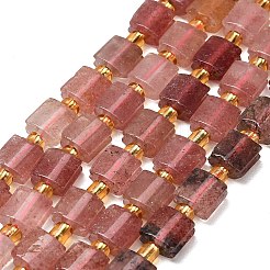 Natural Strawberry Quartz Beads Strands&nbsp;G-F833-Q02-01