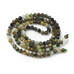 Natural Green Tourmaline Beads Strands&nbsp;G-RM241221-B34